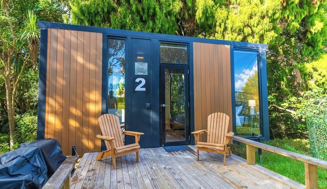 Kauri Sanctuary Cabin by Tiny Away in Waitoki