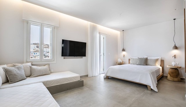 Kythnos Blue - Suite 3 Loutra Bch Balcony Sea View
