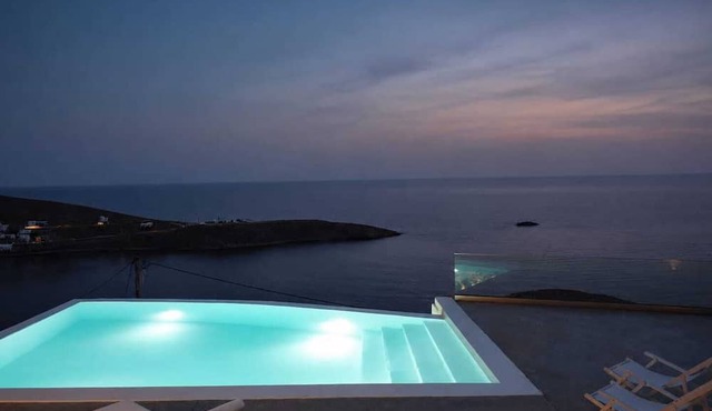 Kythnos Luxury Villa Aegean View Private Pool Gem