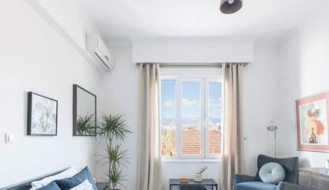 Light-Filled, Central Athens Escape near Acropolis