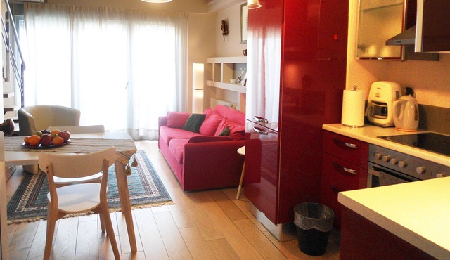 Loft-type apartment with sea view