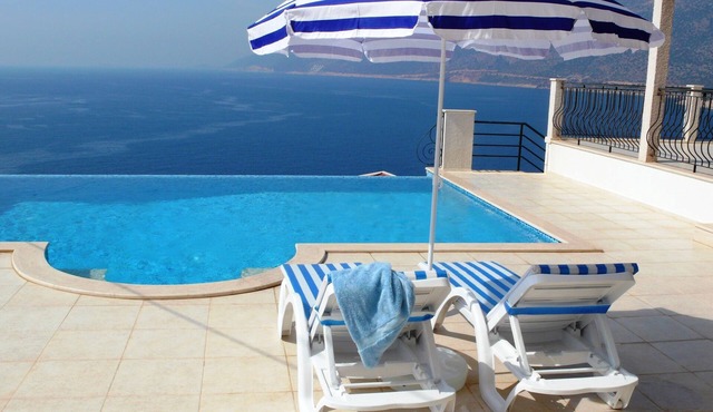 Luxurious villa with pool in a stunning location by the sea in Kas