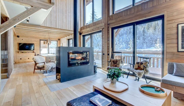 Mésange Azurée - Brand new chalet 6 bedrooms 6 bathrooms for up to 16 people in MORZINE