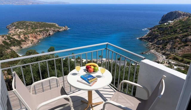 Maisonette (split-level apartment) with sea view, Wi-Fi, and air conditioning