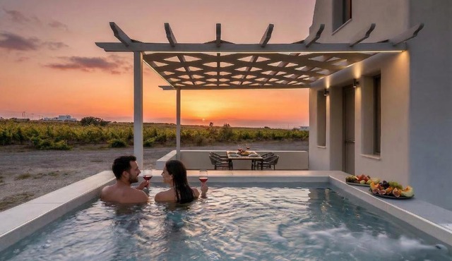 MelivOia - Sunset Jacuzzi Villas