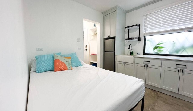 Micro-Studio APT 5B, Oceanview + Pool, Near Beach | @ Paradise Point Barbados in Maxwell