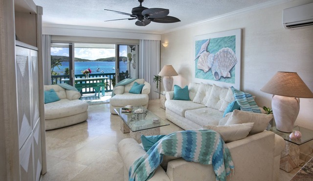 New "CUSTOM" renovation. Beachfront and restaurants just steps away. in St. Thomas