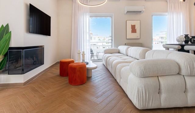 Phaedrus Living: Glyfada Seaview Luxury Penthouse
