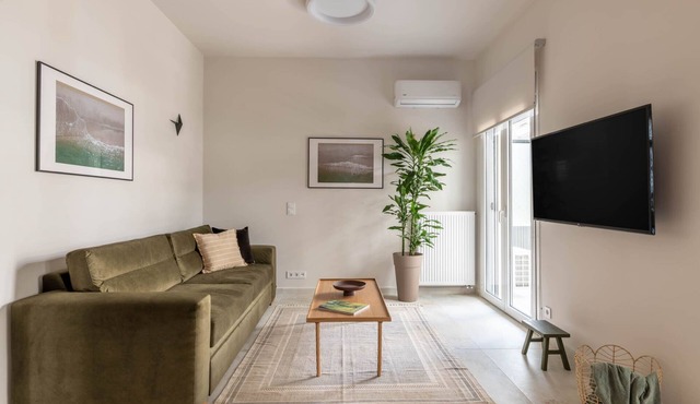 Premium 1BR Apartment in Paleo Faliro