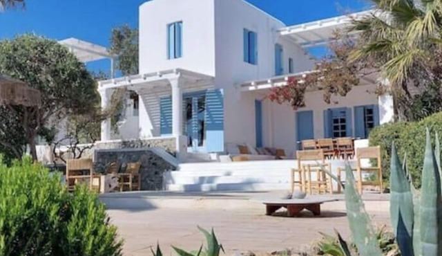 Stairway to Heaven - Your Serene Mykonos Escape with Breathtaking Sea Views