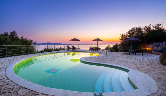 Stone Cottages, Elia sea view-shared pool