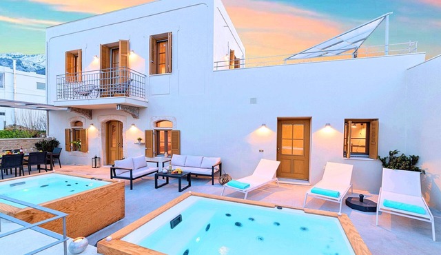 Sun stone villa,Kournas village in ΚΟΥΡΝΑΣ ΑΠΟΚΟΡΩΝΟΥ ΧΑΝΙΩΝ