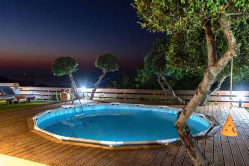 Sunset bliss villa in Karteros