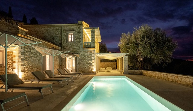 Villa Aether in Ionian Stone Luxury Villas in Corfu