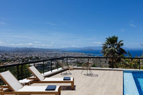 Villa City View - Heated Pool & Gym & Sauna - Majestic views - 5 min drive from center