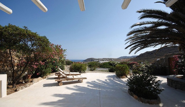 Villa Fragkia/private lounge area, sea view