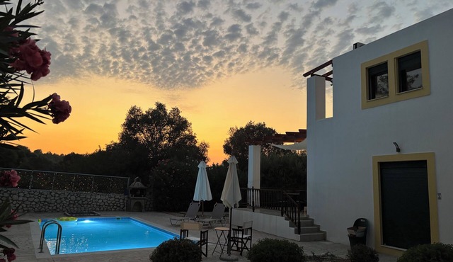 Villa Galini: Where Peaceful Living Meets Greek Charm, Close to Lindos.
