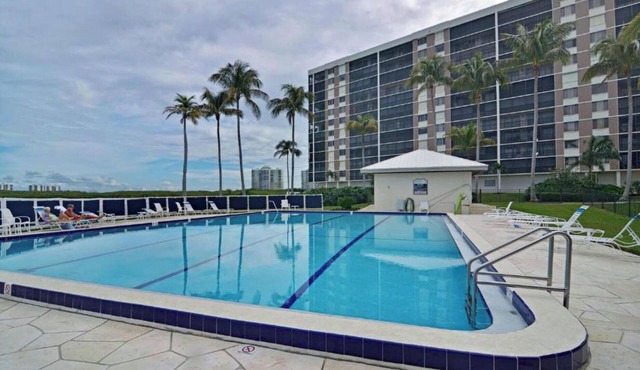WATER, WATER, EVERYWHERE! Spectacular Views From Every Room, 10th Floor Condo! in Naples