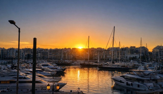 Your Stunning 2Bdrm, 2BA with Seaview in Pireaus