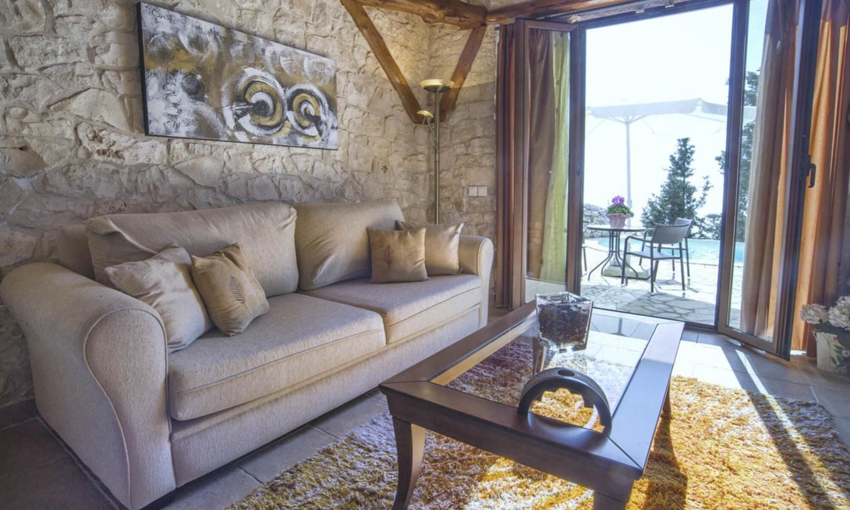 Vlachopoulatika Villa | Villa Gallini Large Private Pool Walk to Beach Sea Views A C Wifi - 979