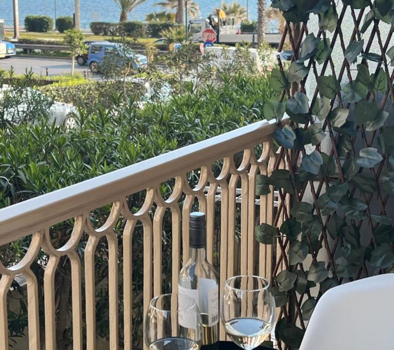 Palaio Faliro Apartment | Azure Breeze Seafront 2BR 2 Bathrooms Steps to Beach