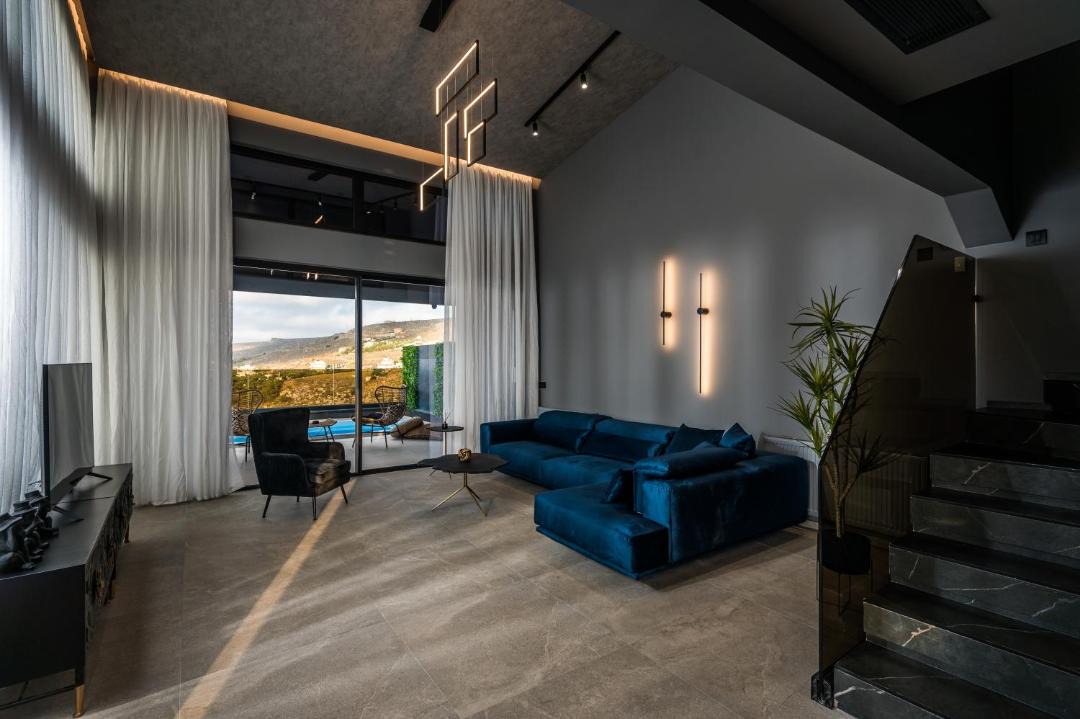 Vathianos Kampos Villa | Villa Lia ,4 bedroom with Private Pool & Sea View