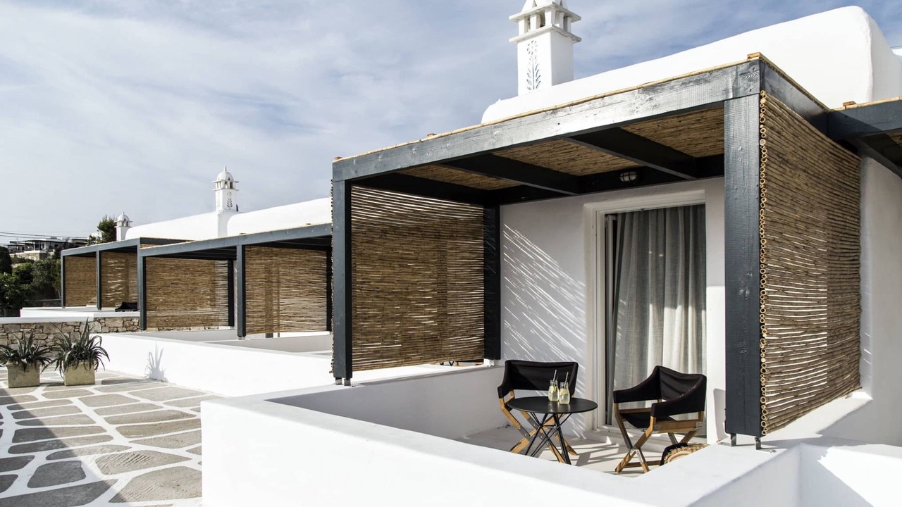Photo of Buildings in Mykonos Town