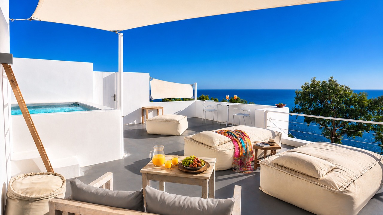 Photo of Patio Balcony in Santorini