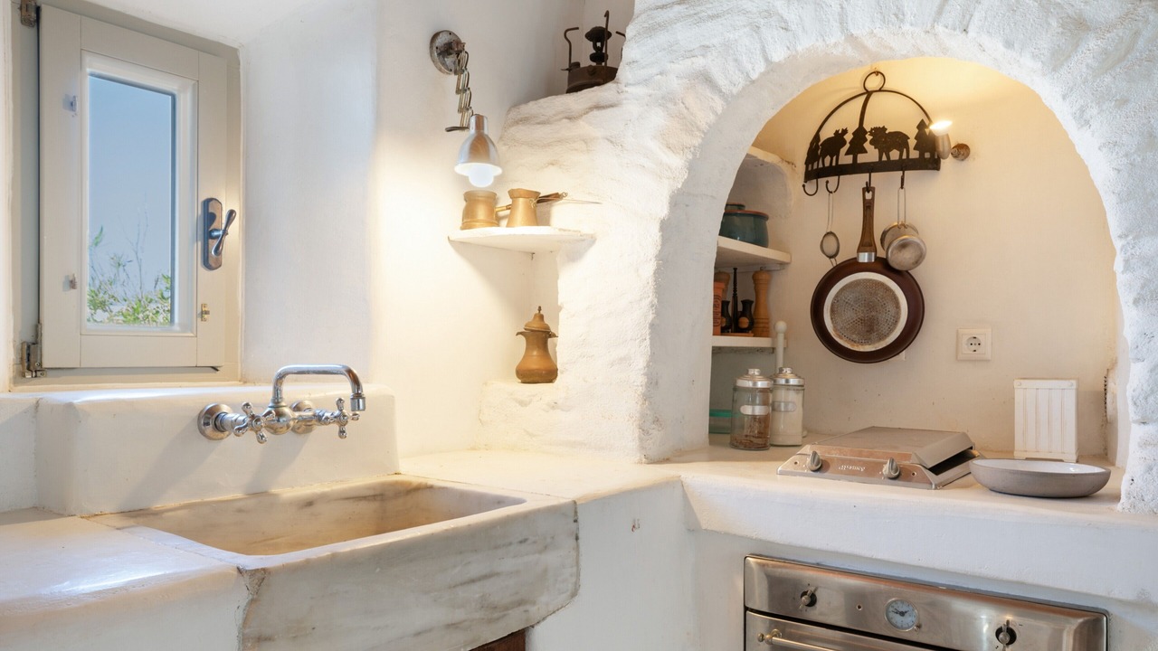 Photo of Kitchen in Faros Armenistis
