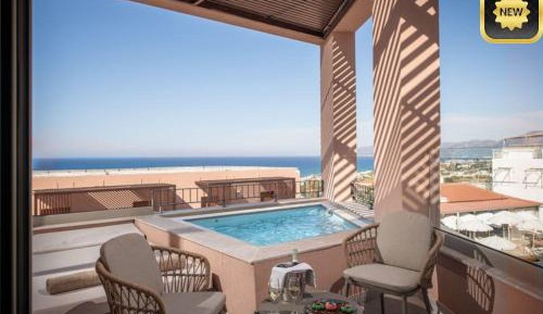 Signature Sea View Relaxation Overflow Heated Tub – Adults Only Complex