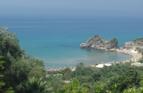Parelia Apartment | Studio Apartment Kontogialos With sea View and Garden - Pelekas Beach, Corfu