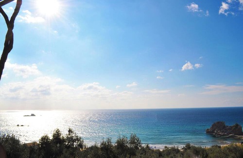 Parelia Apartment | Studio Apartments With Pool Panorama sea View Pelekas Beach Corfu