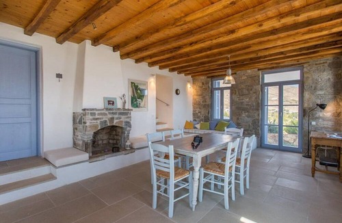 Ramos Villa | An Amazing Stone Villa-b in Serifos w Shared Pool