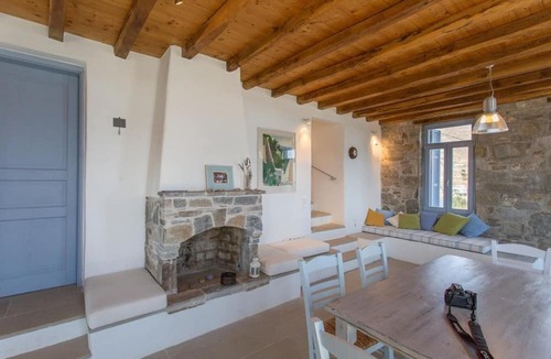 Ramos Villa | An Amazing Stone Villa-b in Serifos w Shared Pool