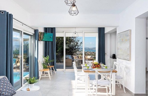 Dramia House | Cretan Sunset Villa Heated Pool