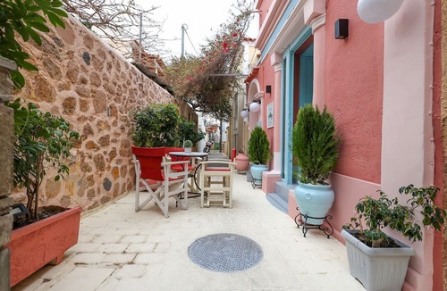 Aegina Town Apartment | Alley Studio 1 by Frangki