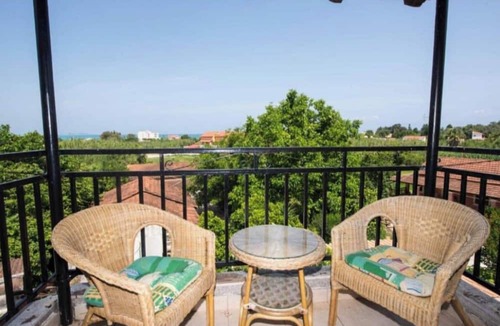 Sidari Apartment | Studio Apartment 'Oasis Nk' with Sea View, Wi-Fi and Air Conditioning