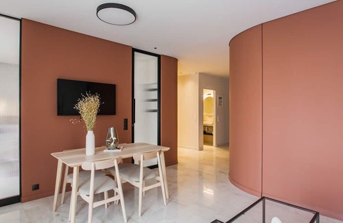 Neos Kosmos Apartment | Marvelous 2BR Apartment with balcony C