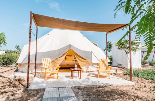 Marmari RV Rental | Sails on Kos Ecolux Tented Village