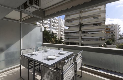 Palaio Faliro Apartment | Thiseos 5-7&middot;Renovated Studio with Sea View