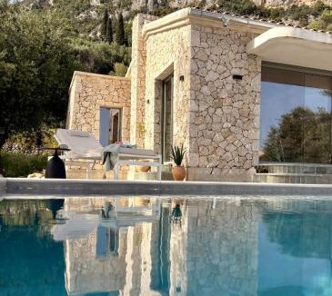 Lakones House | Villa Xalupi - Design-Villa mit Pool und Meerblick