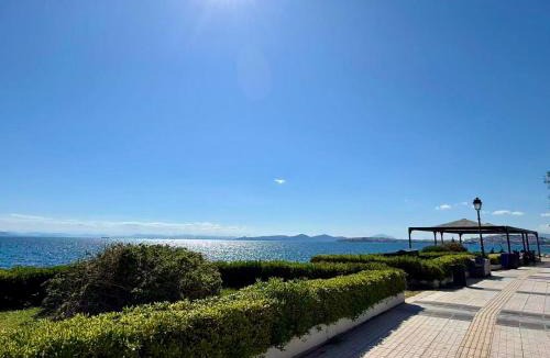 Palaio Faliro Apartment | Azure Breeze Seafront 2BR 2 Bathrooms Steps to Beach