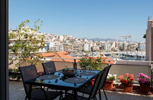 Pasalimani Apartment | Piraeus Passalimani view up to 7, near Metro