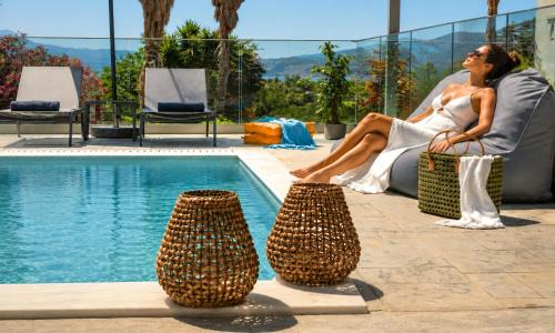 Dramia Villa | Pranvera Villa Sea View & Pool
