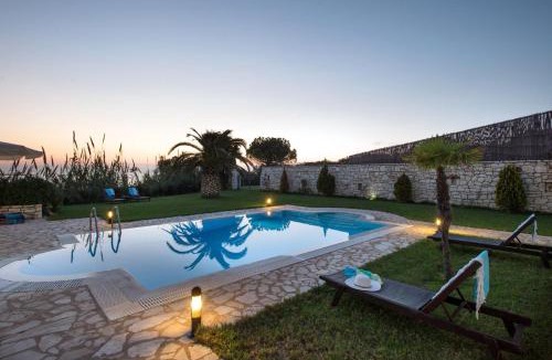 Arillas Villa | Luxury Corfu Villa 3 Bedroom Villa Panorama Sea View Private Pool