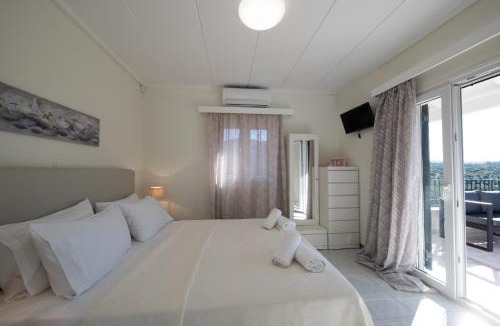 Petaleia Villa | Family Villa Portes with panoramic view!