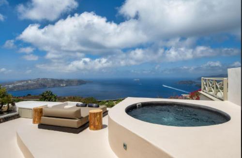 Megalochori Apartment | Santo Blue Santorini Caldera View Luxury Houses