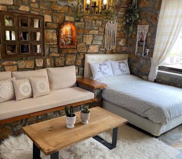 Leptokaria House | Stone cottage by the Coast of Olympus