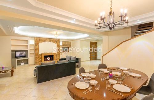 Thermi Apartment | Luxury appartment, only 7 minutes from Thessaloniki airport and 15 minutes from city center ,for 8-23 people also for gatherings and parties