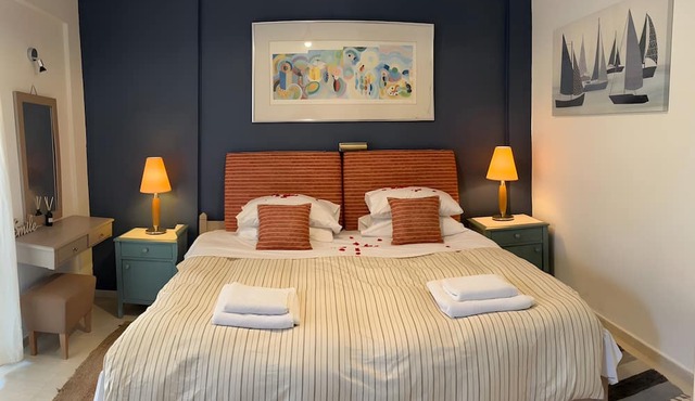 Comfy Stay Gouvia – Studio 4: Central Studio with Pool Access & Balcony